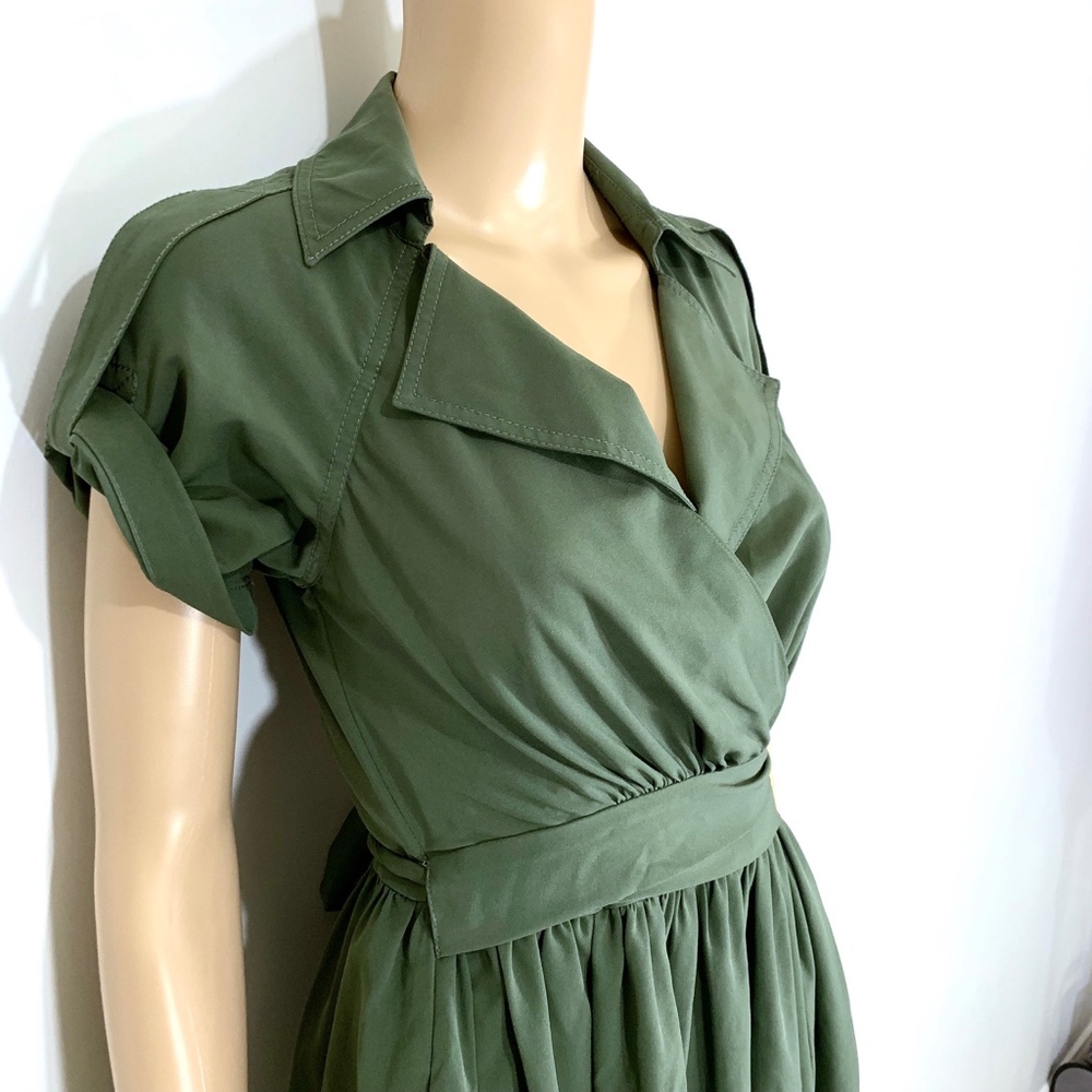 Rachel by Rachel Roy Green Dress - Picture 3 of 8